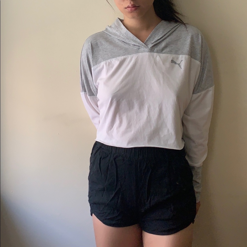 Puma women’s cropped hoodie